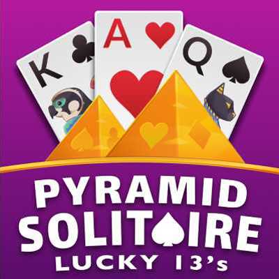 Pyramid Solitaire Lucky 13s game art